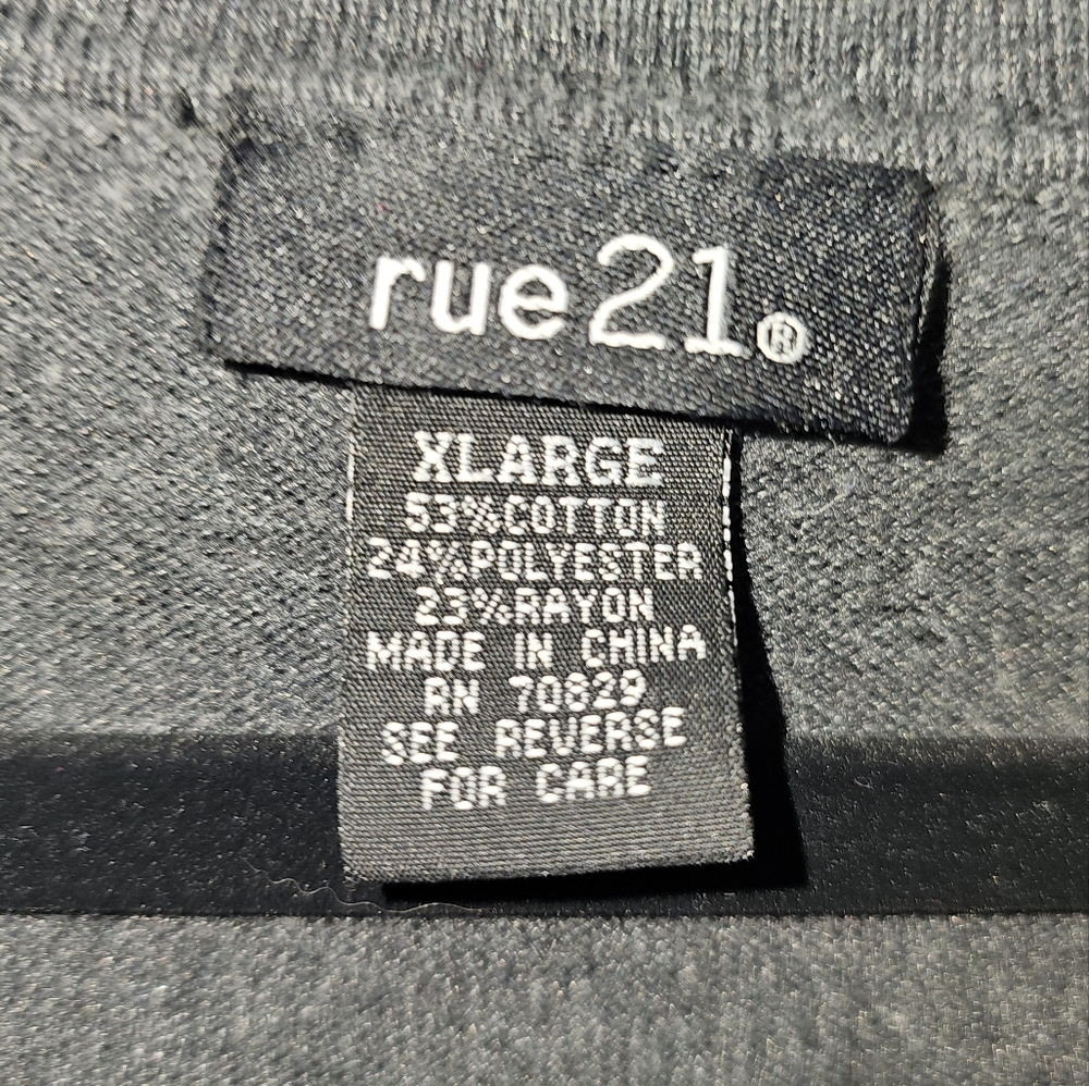 Women's Gray V-Neck Sweater - Picture 3 of 6